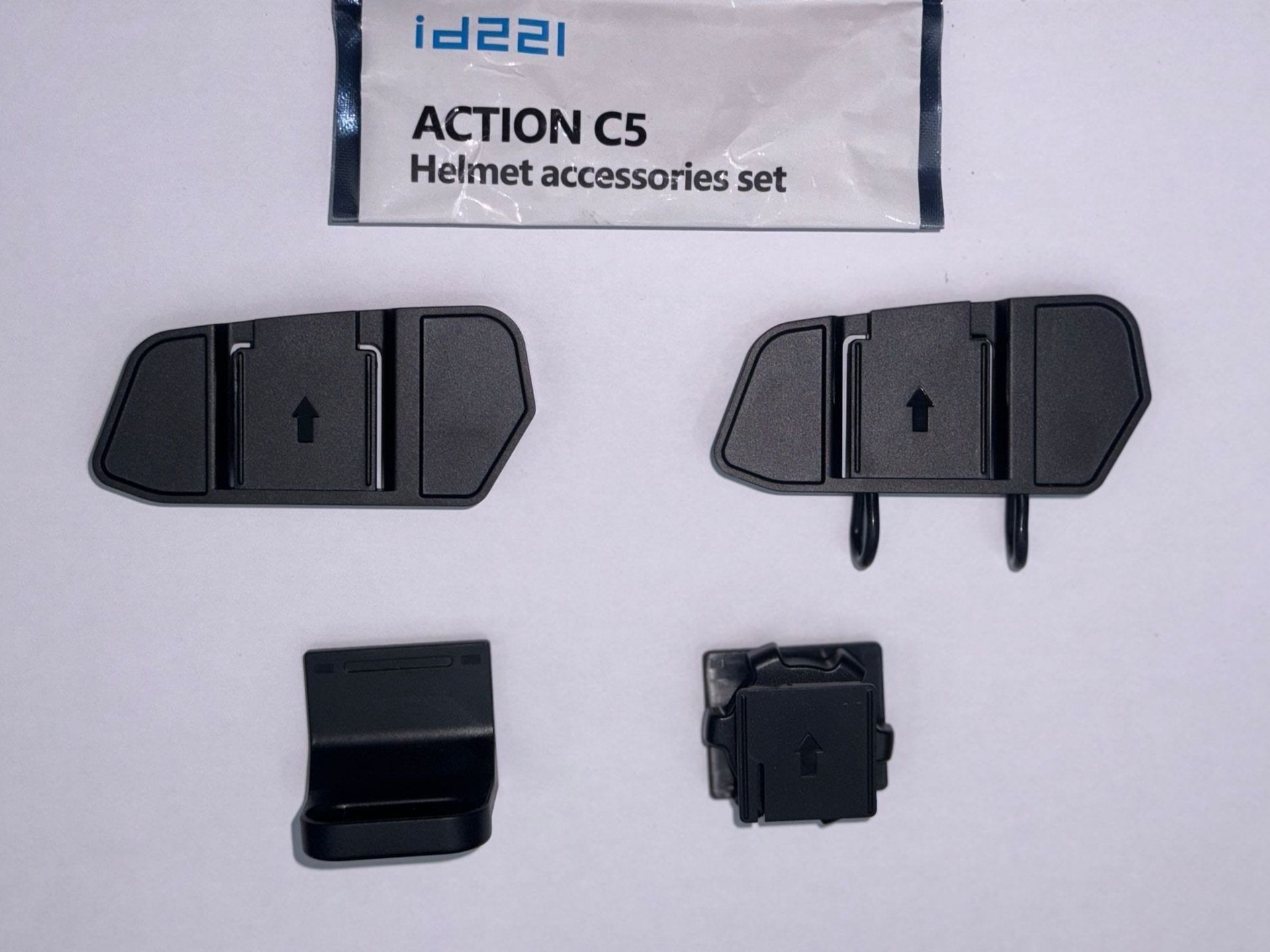 id221 Action C5 Helmet Side Clamp Accessories Set