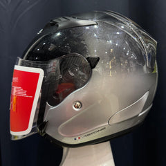 Astone DJR Helmet Two Tone Black/Sliver
