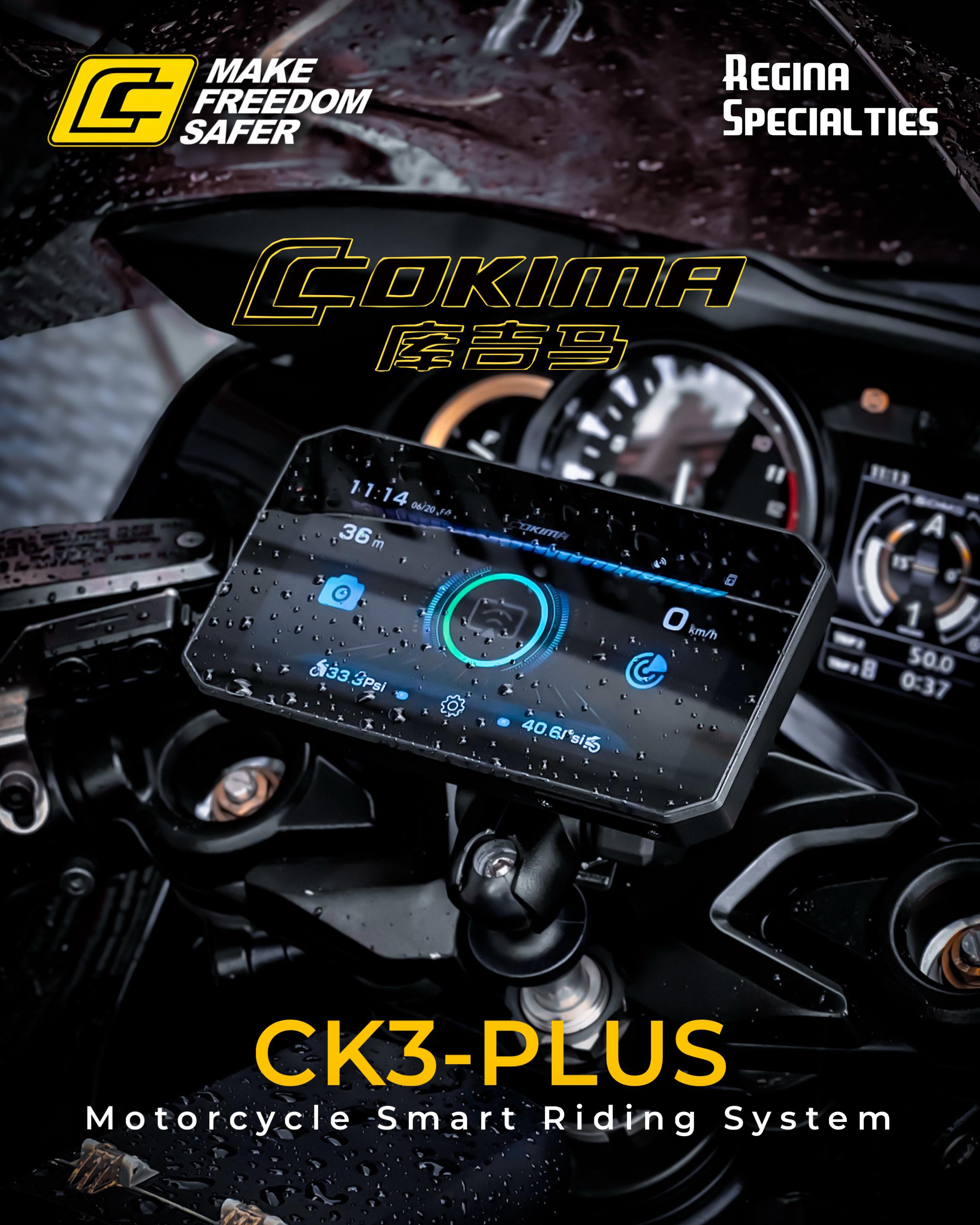Cokima CK3-PLUS: Pathfinder MotoNav AI® Navigation System