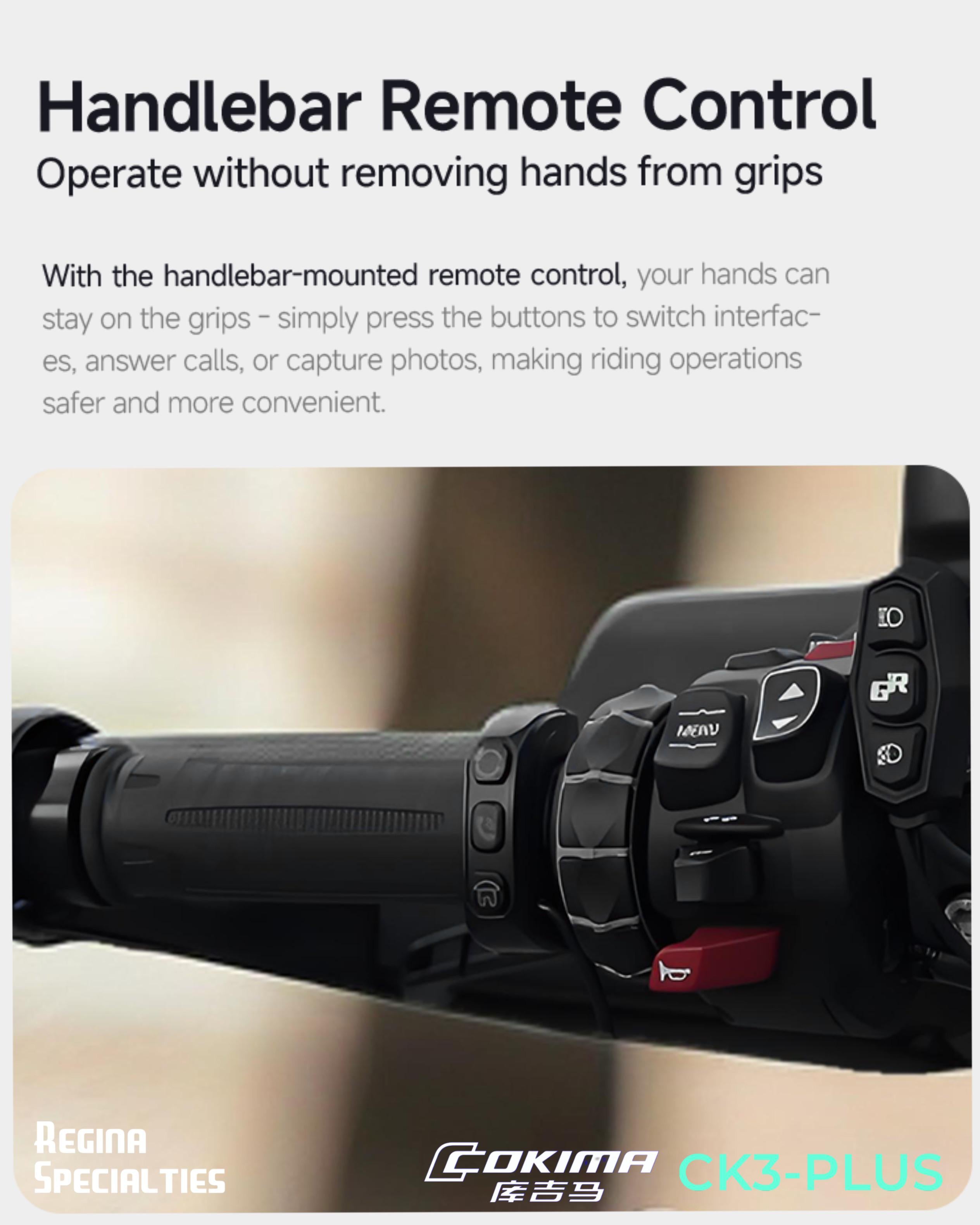 Cokima CK3-PLUS: Pathfinder MotoNav AI® Navigation System