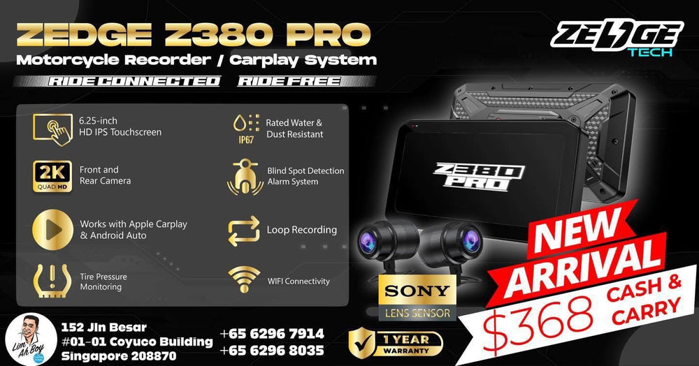 Zedge Z380 PRO CarPlay System