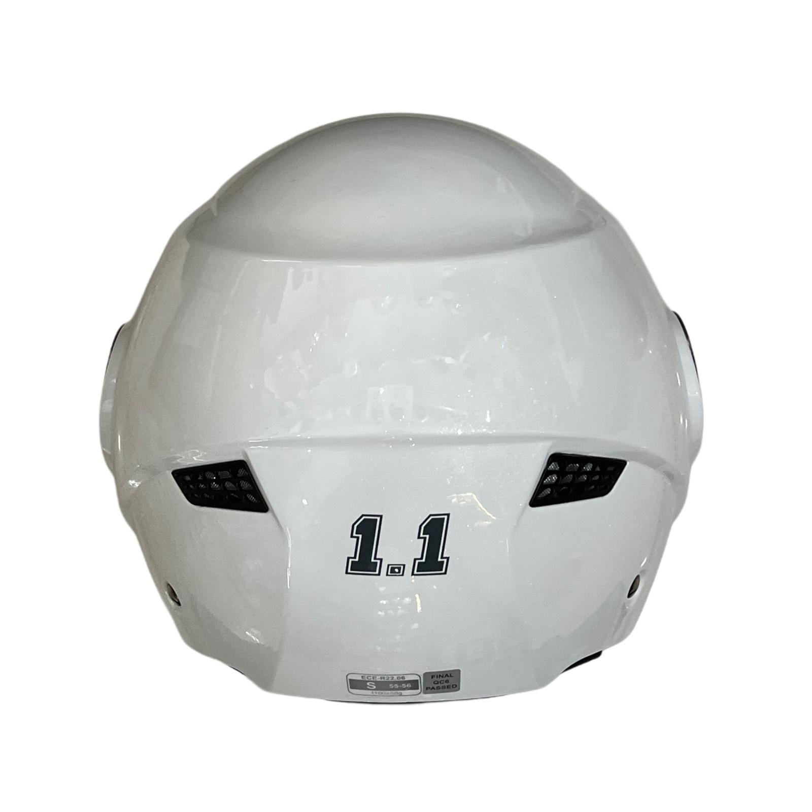 5M 1.1 Gloss White Helmet