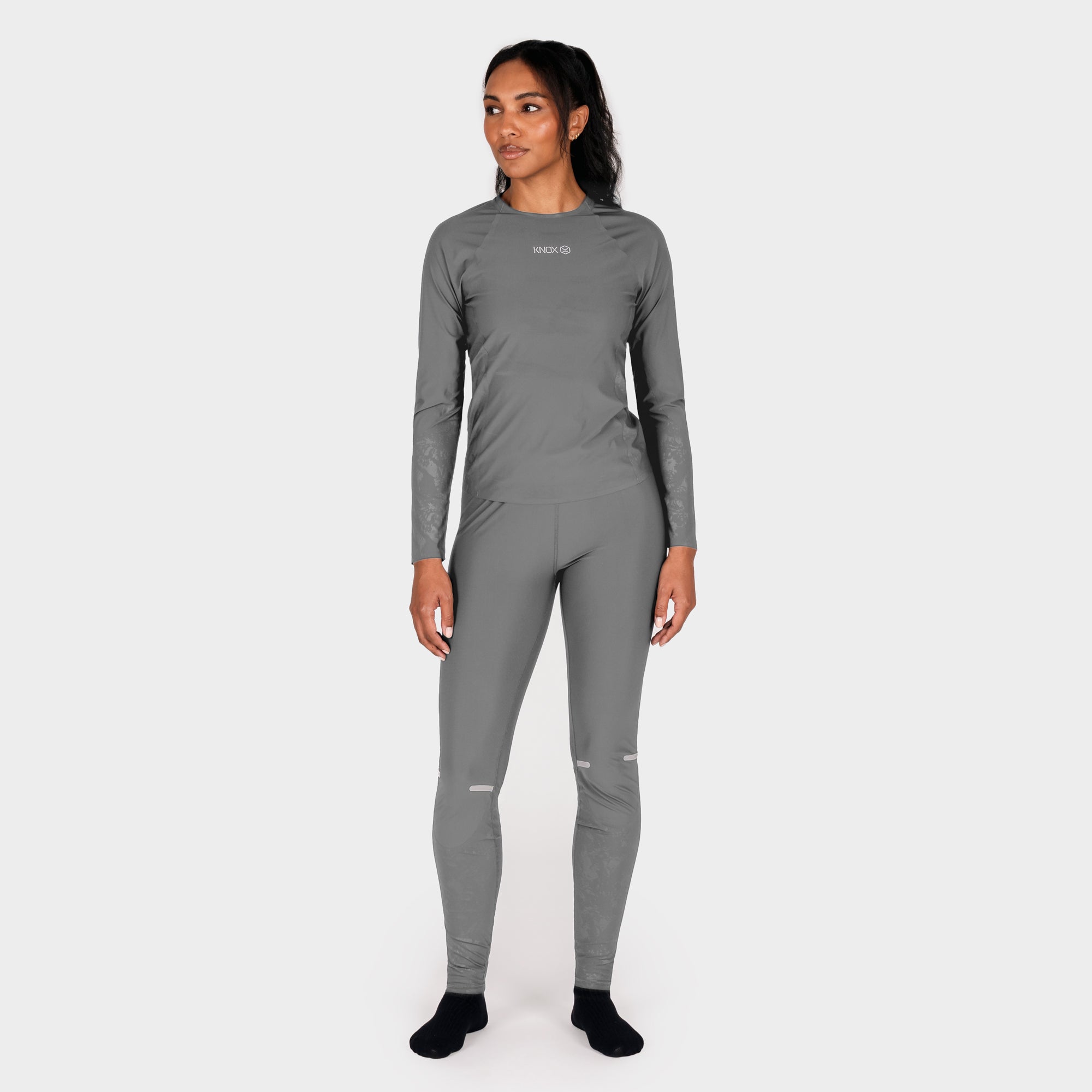 Knox Dual Active Women’s Base Layer – Grey