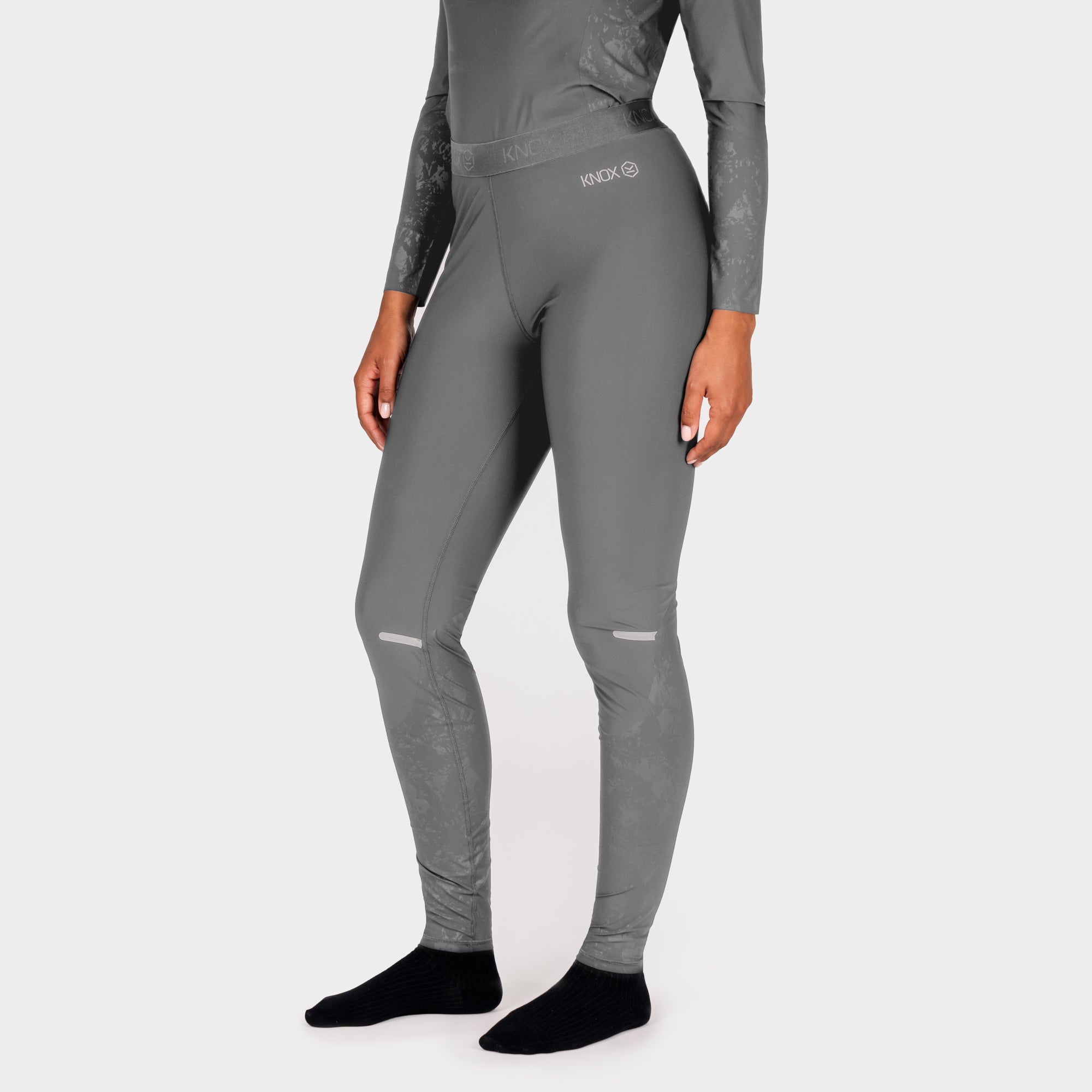 Knox Dual Active Unisex Base Layer Trousers – Grey