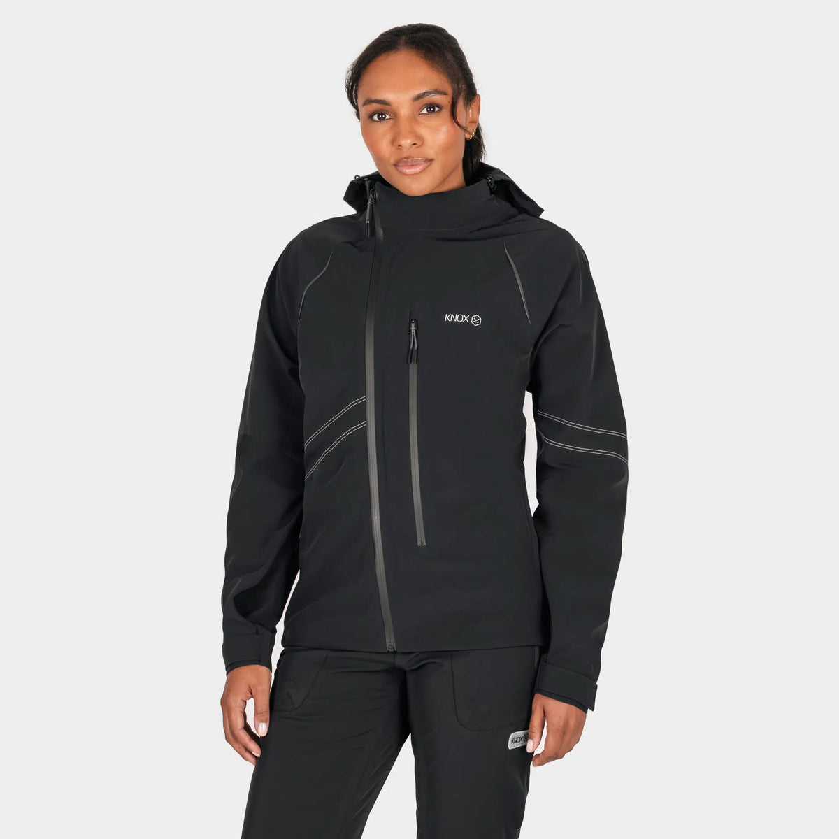 Knox Impass Women’s Waterproof Shell – Black
