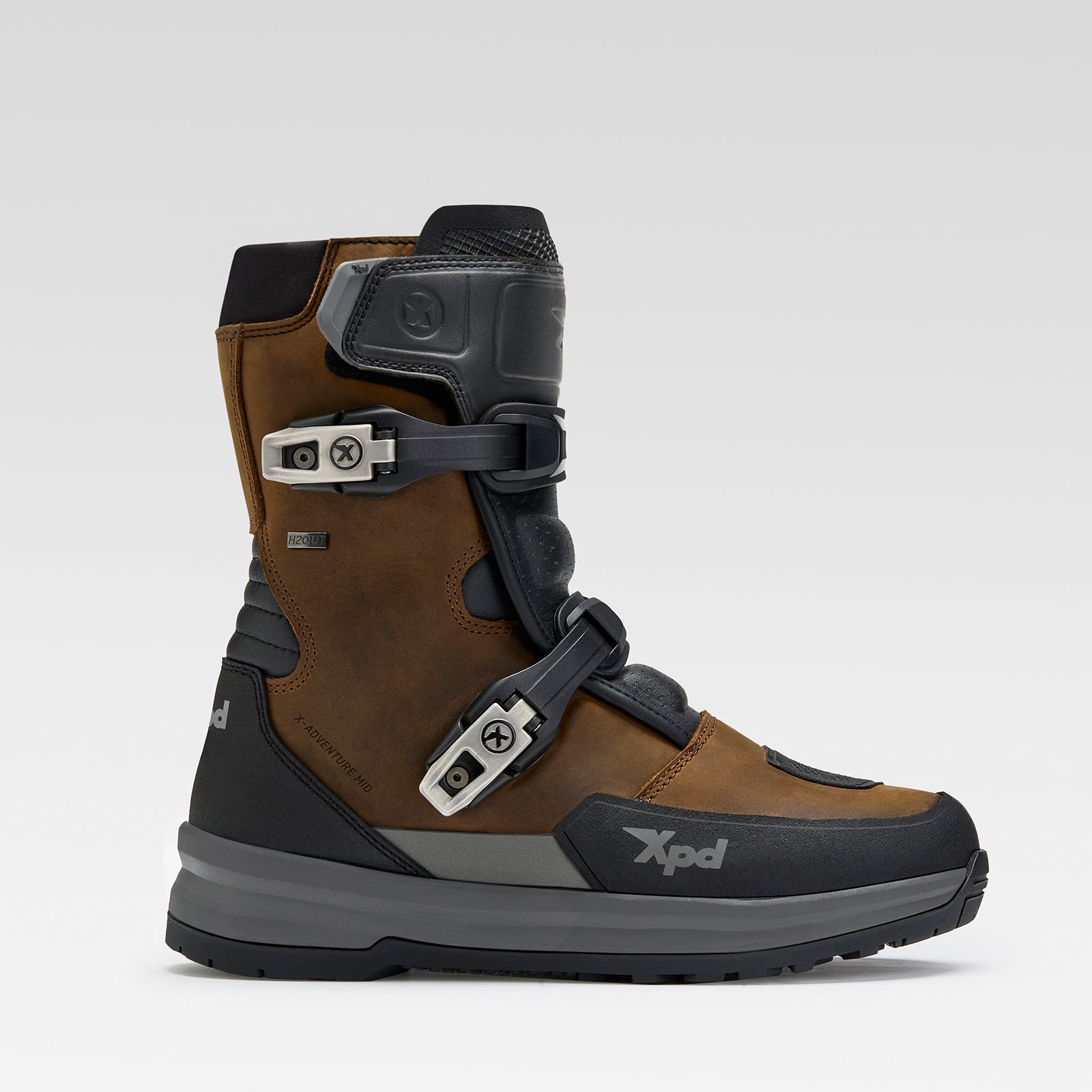 Xpd X-Adventure Mid H2Out Brown Boot (44)