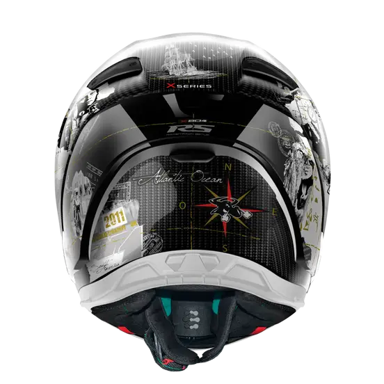 Nolan X-804 RS Ultra Carbon C.Checa-White Helmet 24