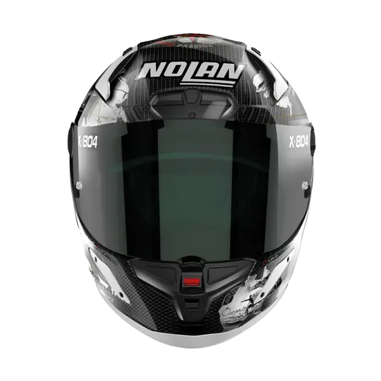 Nolan X-804 RS Ultra Carbon C.Checa-White Helmet 24