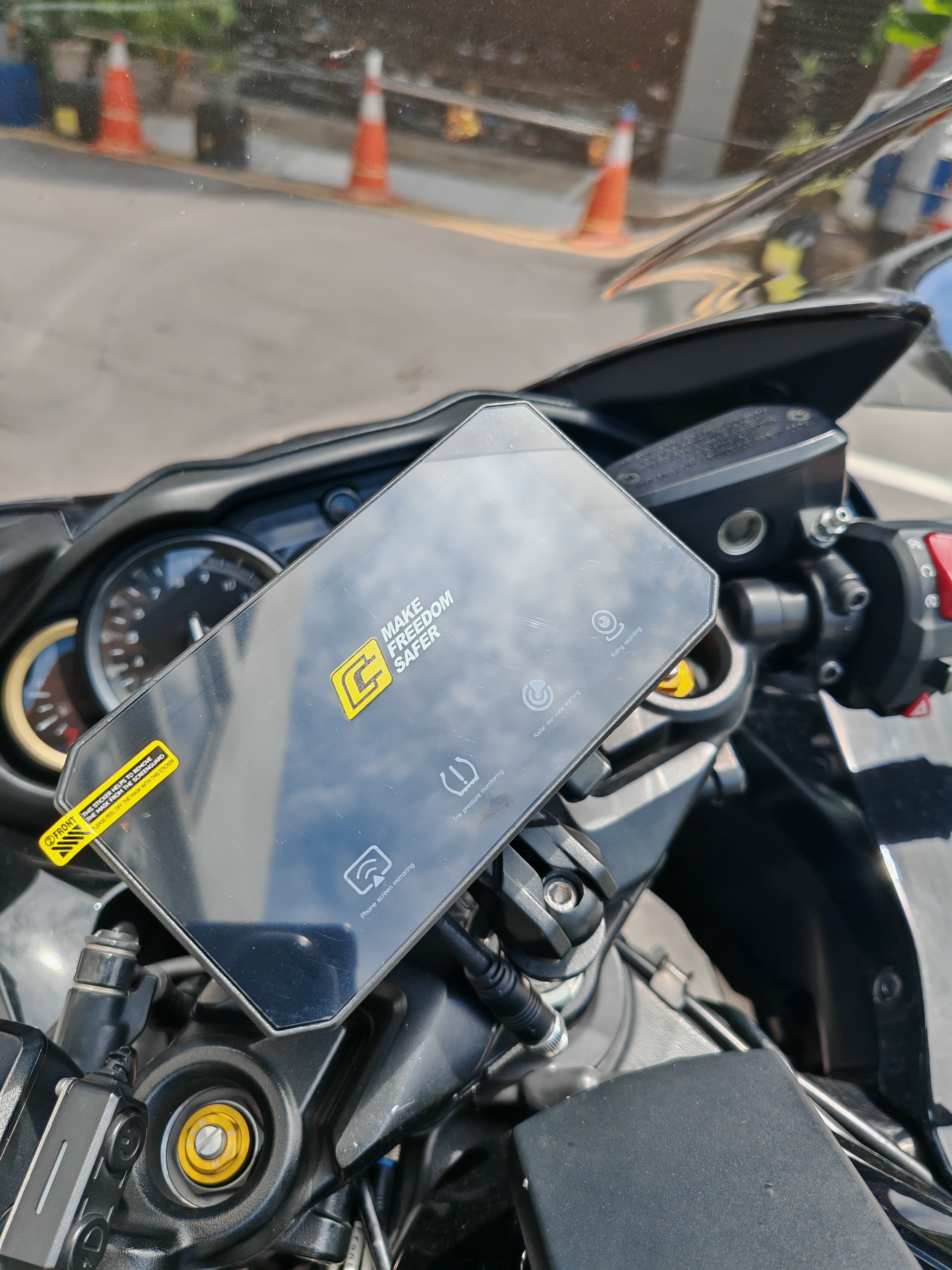 Fork Stem Mount For Carplay / Android Auto