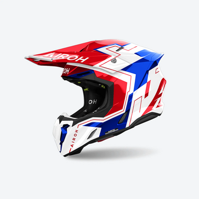 Airoh Twist 3 Dizzy Blue/Red Gloss Helmet