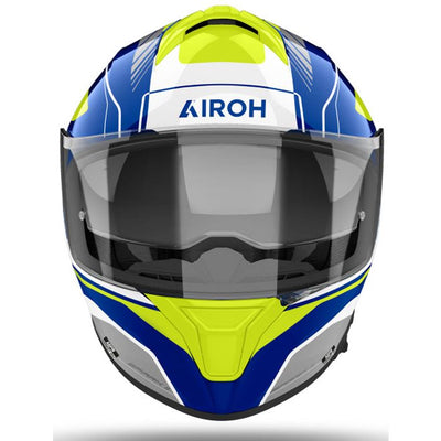 Airoh Spark 2 Chrono Blue/Yellow Gloss Helmet