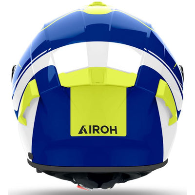 Airoh Spark 2 Chrono Blue/Yellow Gloss Helmet