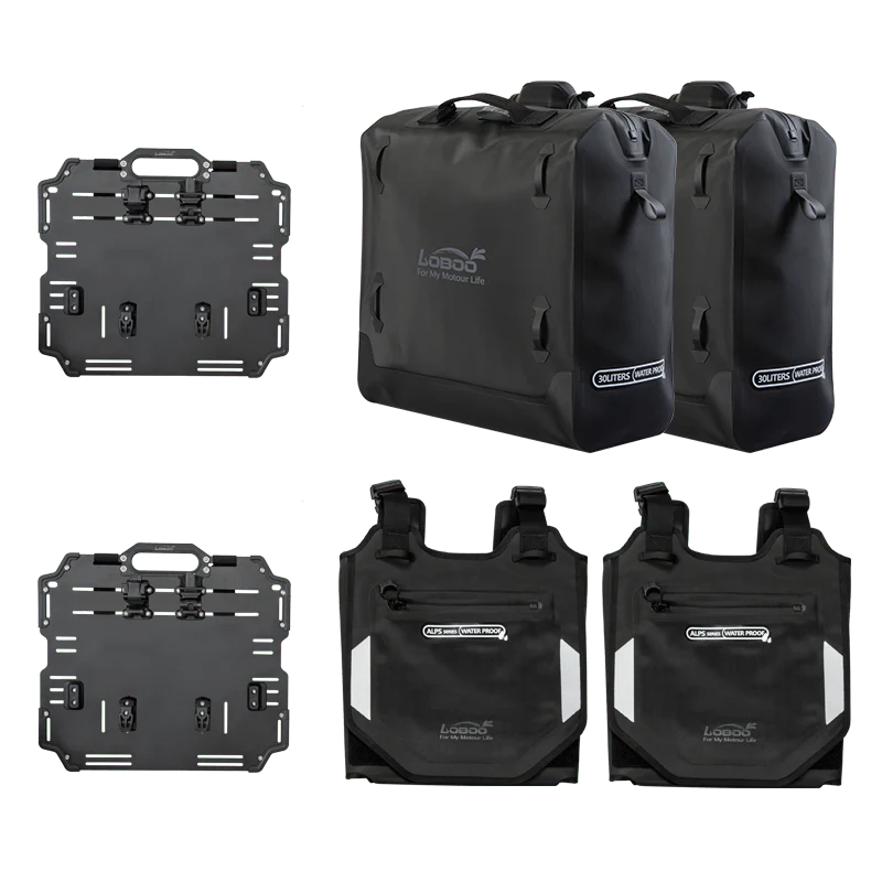 【Rinco】 Loboo Alps Inflatable Side Bags (23L+30L) / (30L+30L) – Regina