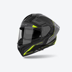 Airoh Matryx Rocket Yellow Matt Helmet