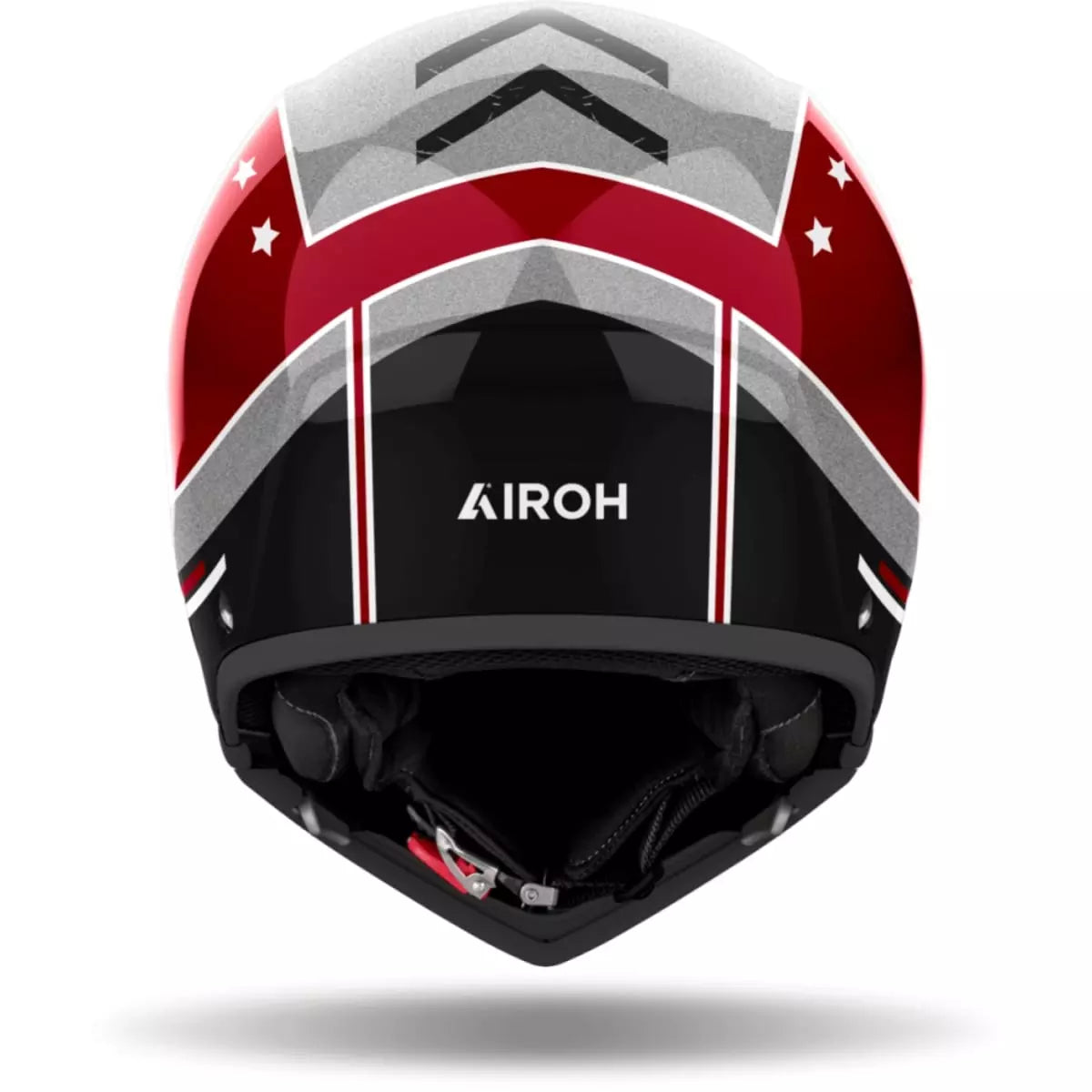 Airoh J 110 Command Burgundy Gloss Helmet