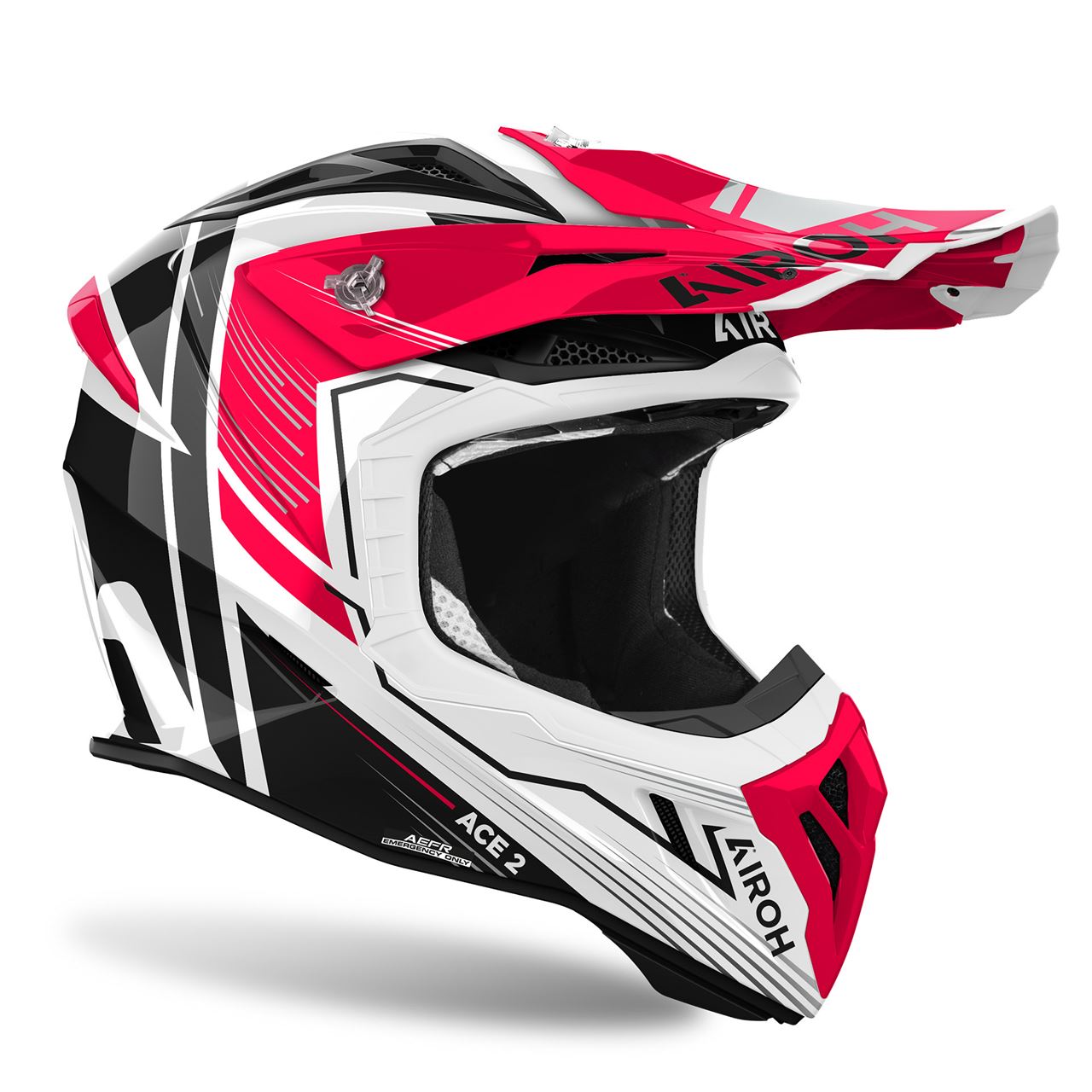 Airoh Aviator Ace 2 Engine Red Gloss Helmet