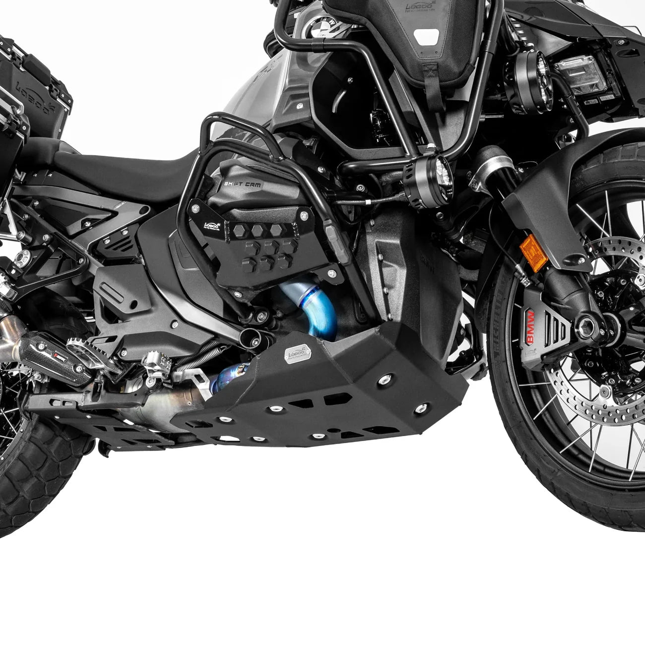 Loboo Aluminum Skid Plate Engine Guard for BMW R1300GS (CHB151BK)