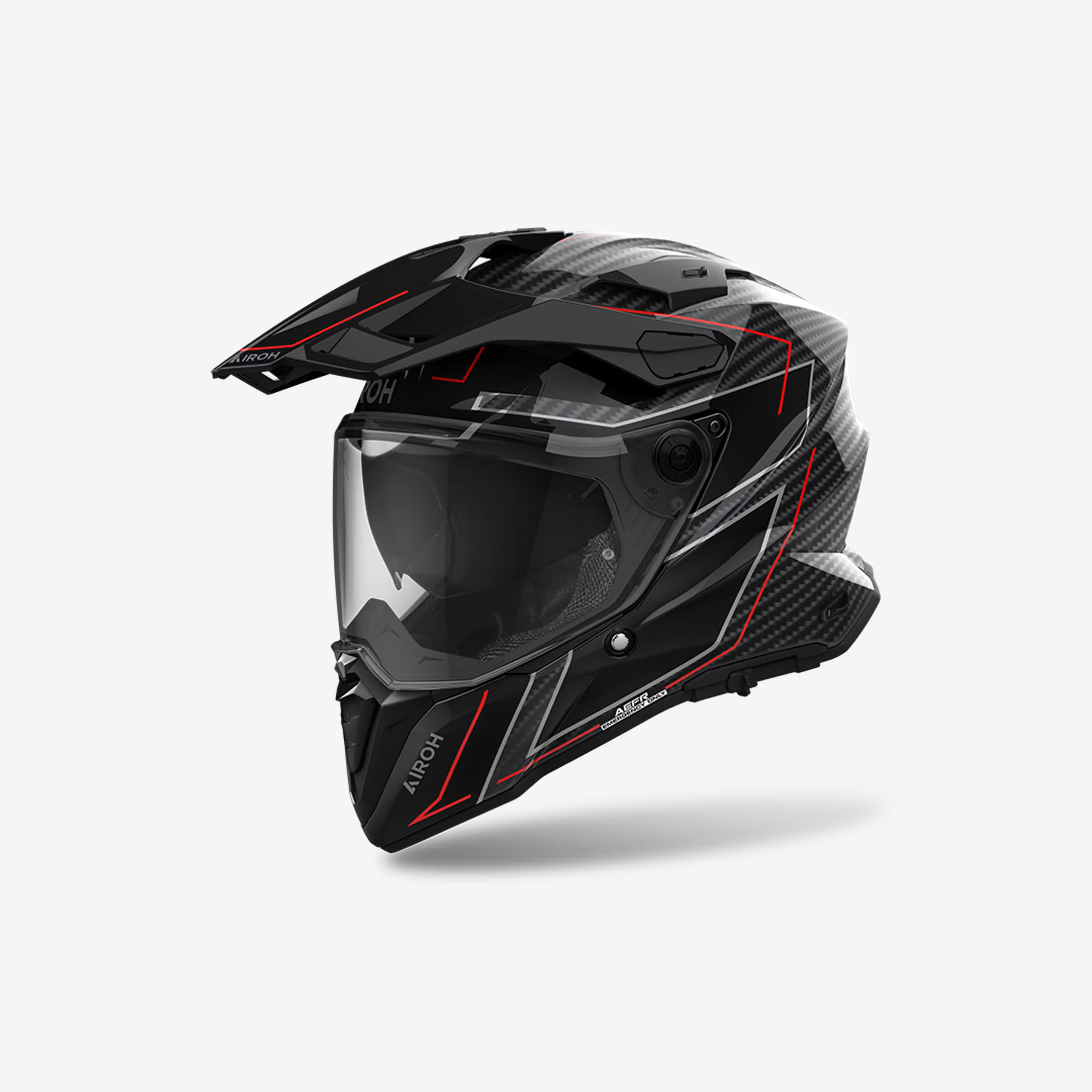 Airoh Commander 2 Carbon Stylish Gloss Helmet