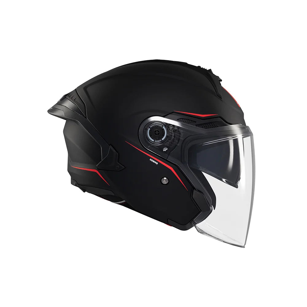 MT Helmets Cosmo SV Solid A1 Matt Black (DD-Ring)