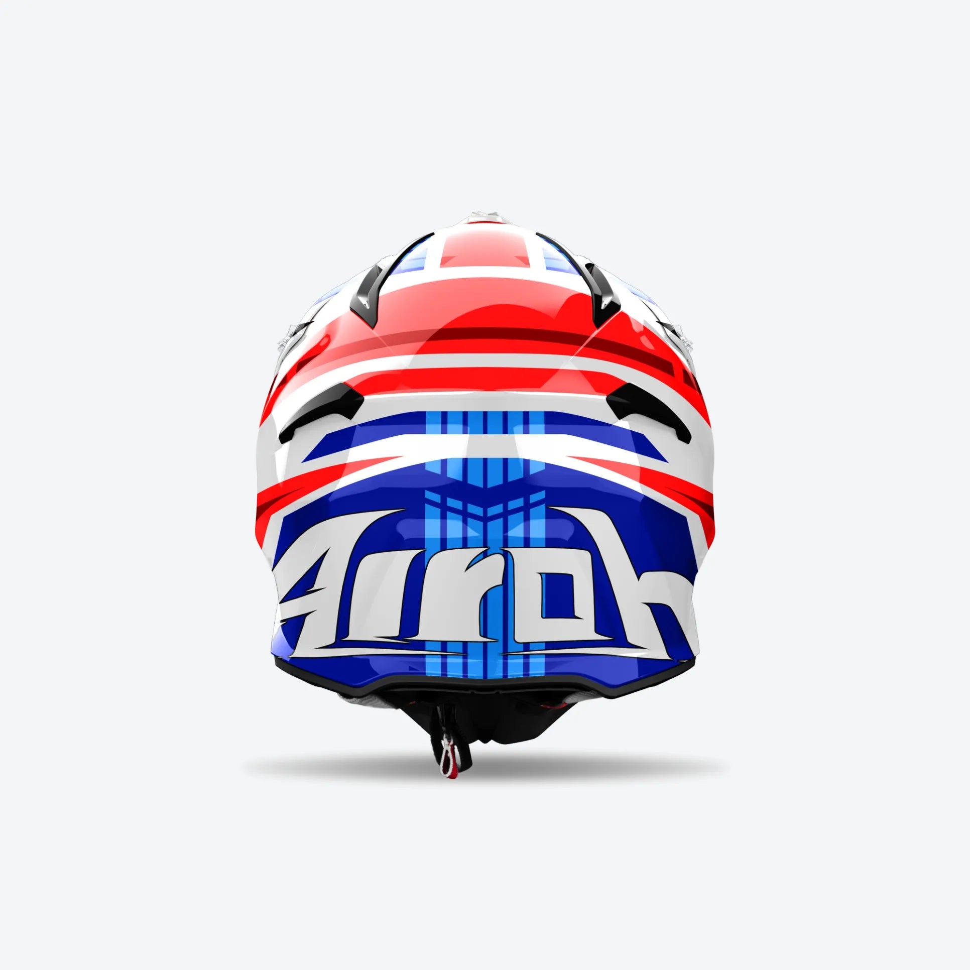 Airoh Aviator Ace 2 Proud Blue/Red Gloss Helmet