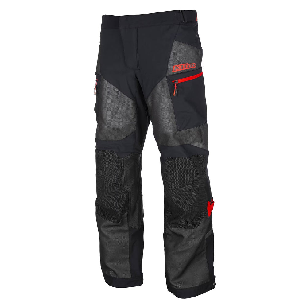Klim Baja S4 Pant Black - Fiery Red