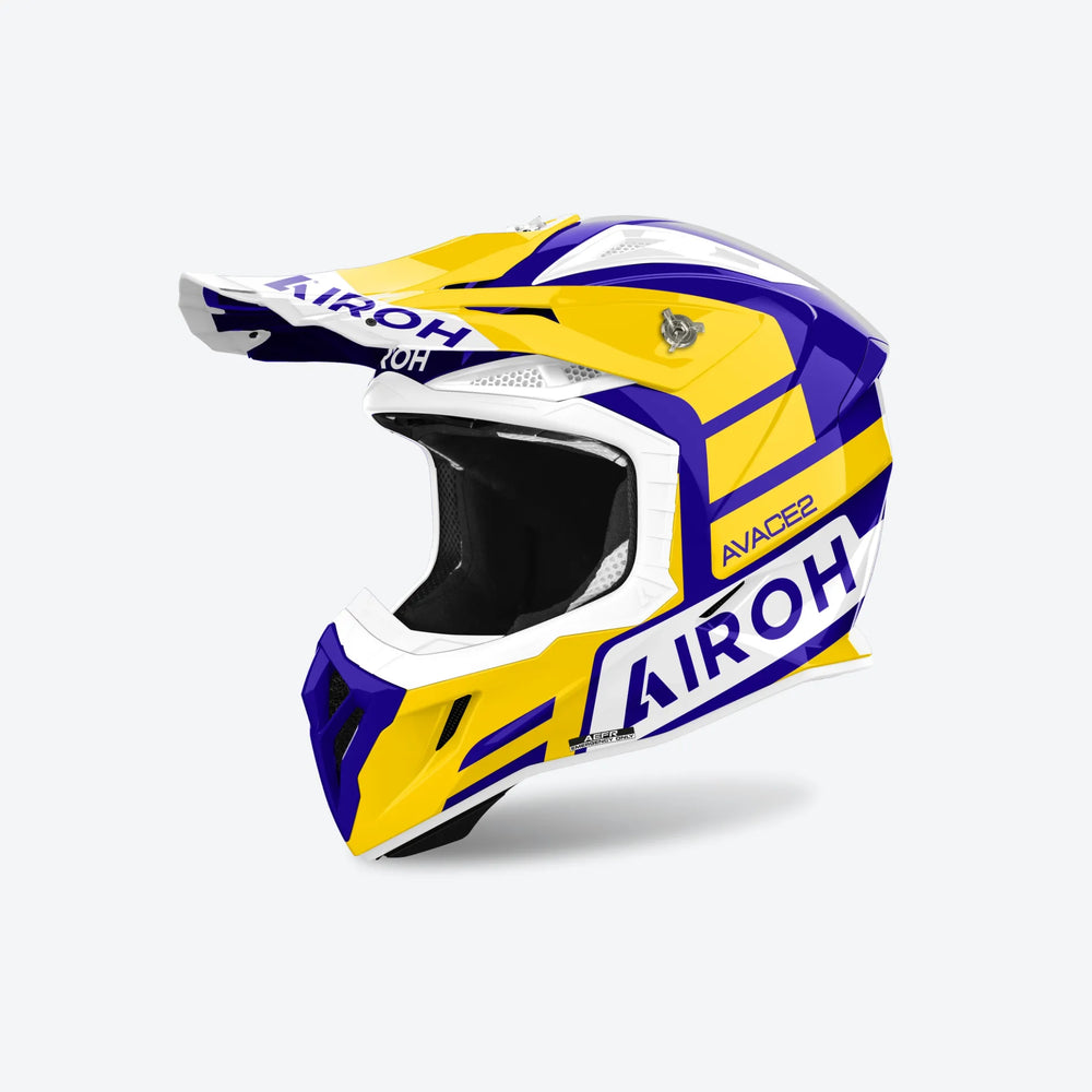 Airoh Aviator Ace 2 Sake Yellow Gloss Helmet