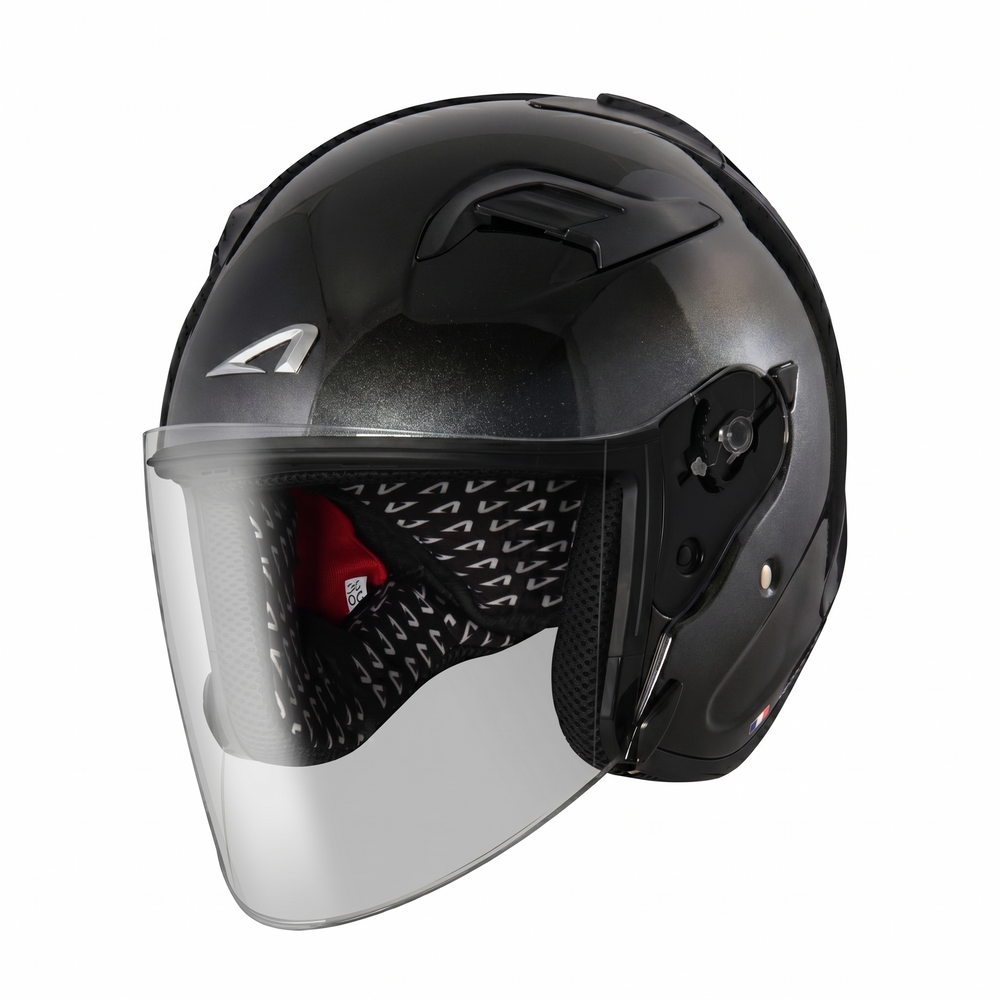 Astone DJR Helmet Pearl Black