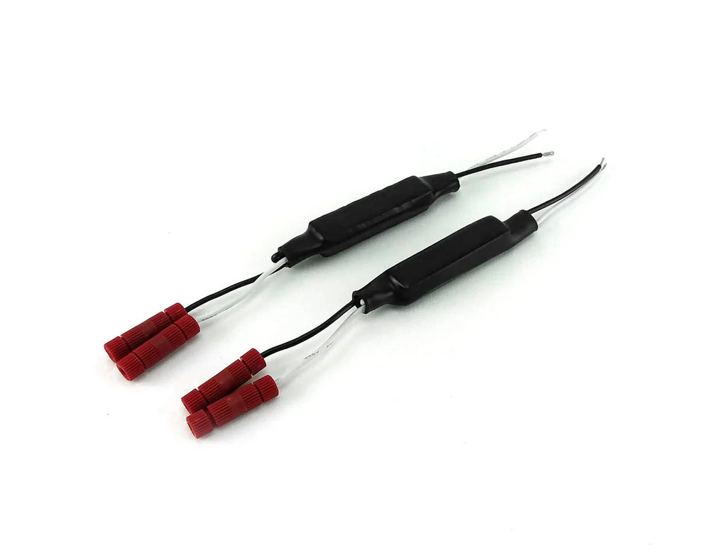 Denali DENALI Turn Signal Load Resistors To Replace Original 10 Watt Signals (20 Ohm, 10W), Pair [DNL.WHS.12700]