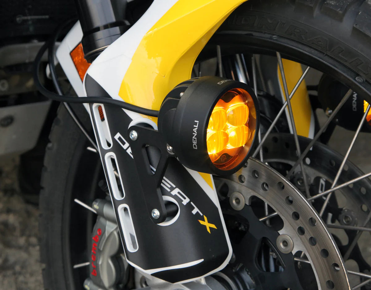 Denali Lower Driving Light Mount - Ducati DesertX [LAH.22.10301]
