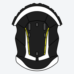 Airoh Aviator Ace Crown Padding