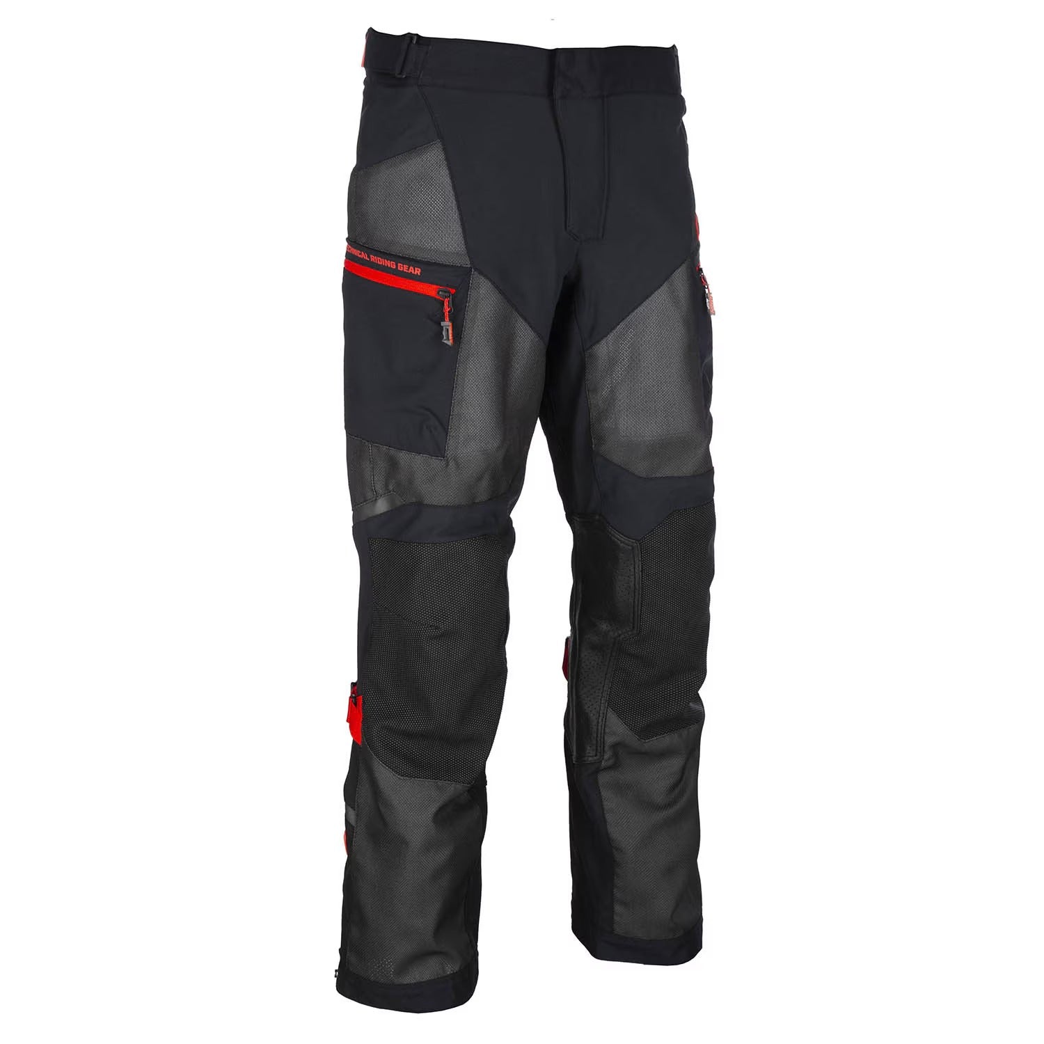 Klim Baja S4 Pant Black - Fiery Red