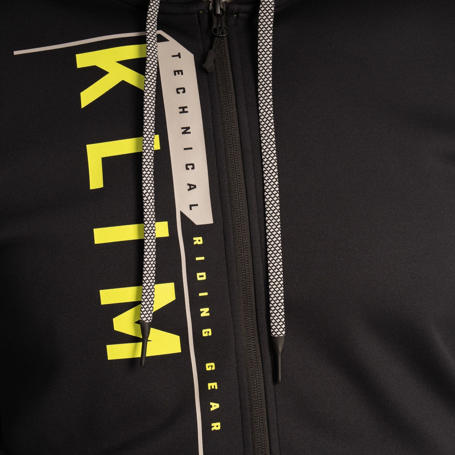 Klim Barracks Hoodie Black - Hi-Vis