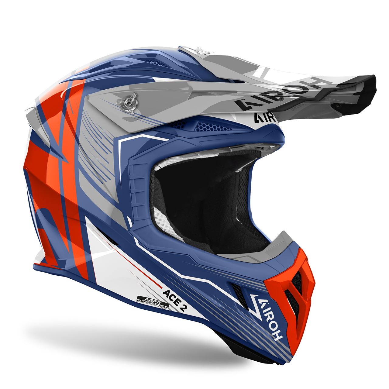 Airoh Aviator Ace 2 Engine Cerulean Gloss Helmet