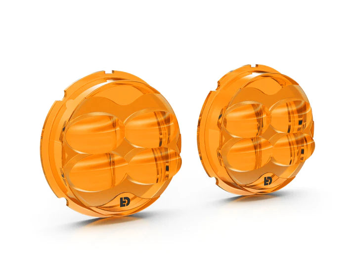 Denali Lens Kit for D3 Fog Lights - Amber [DNL.D3.10400]