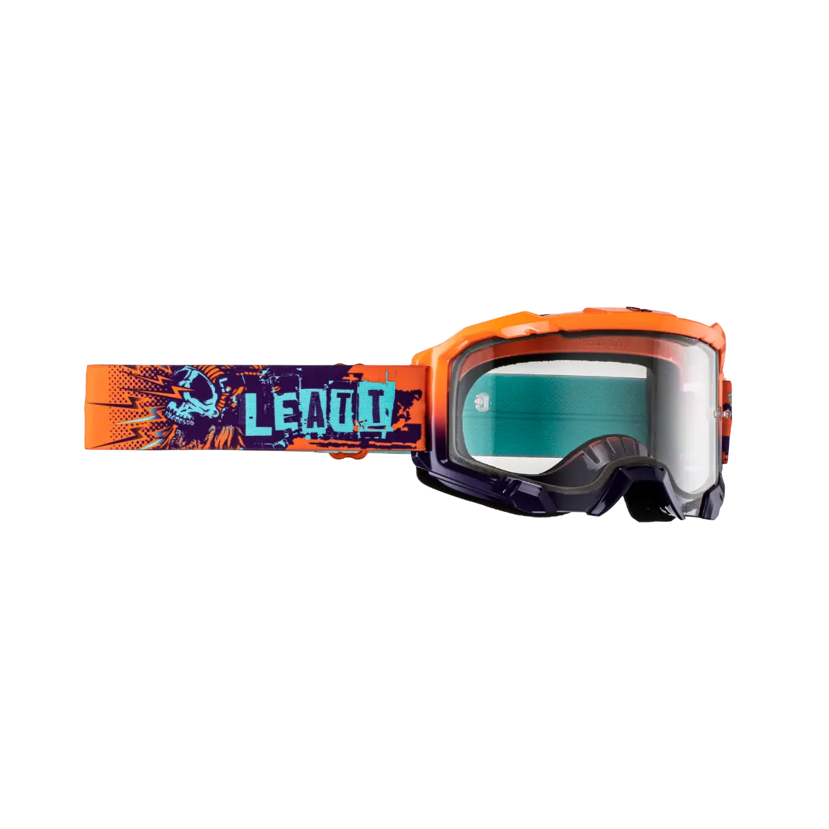 Leatt Goggle Velocity 4.5 Orange Clear 83%