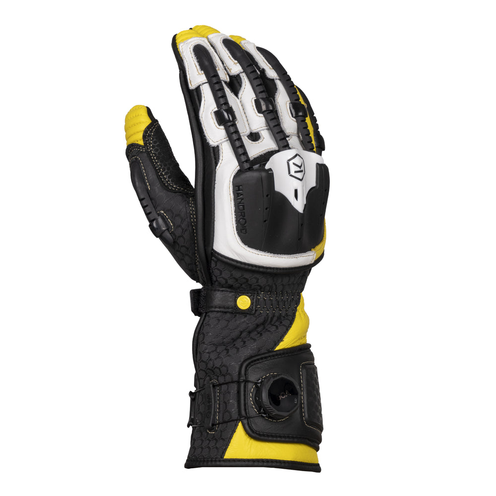 Knox Handroid Gloves MK5 – Black/Yellow