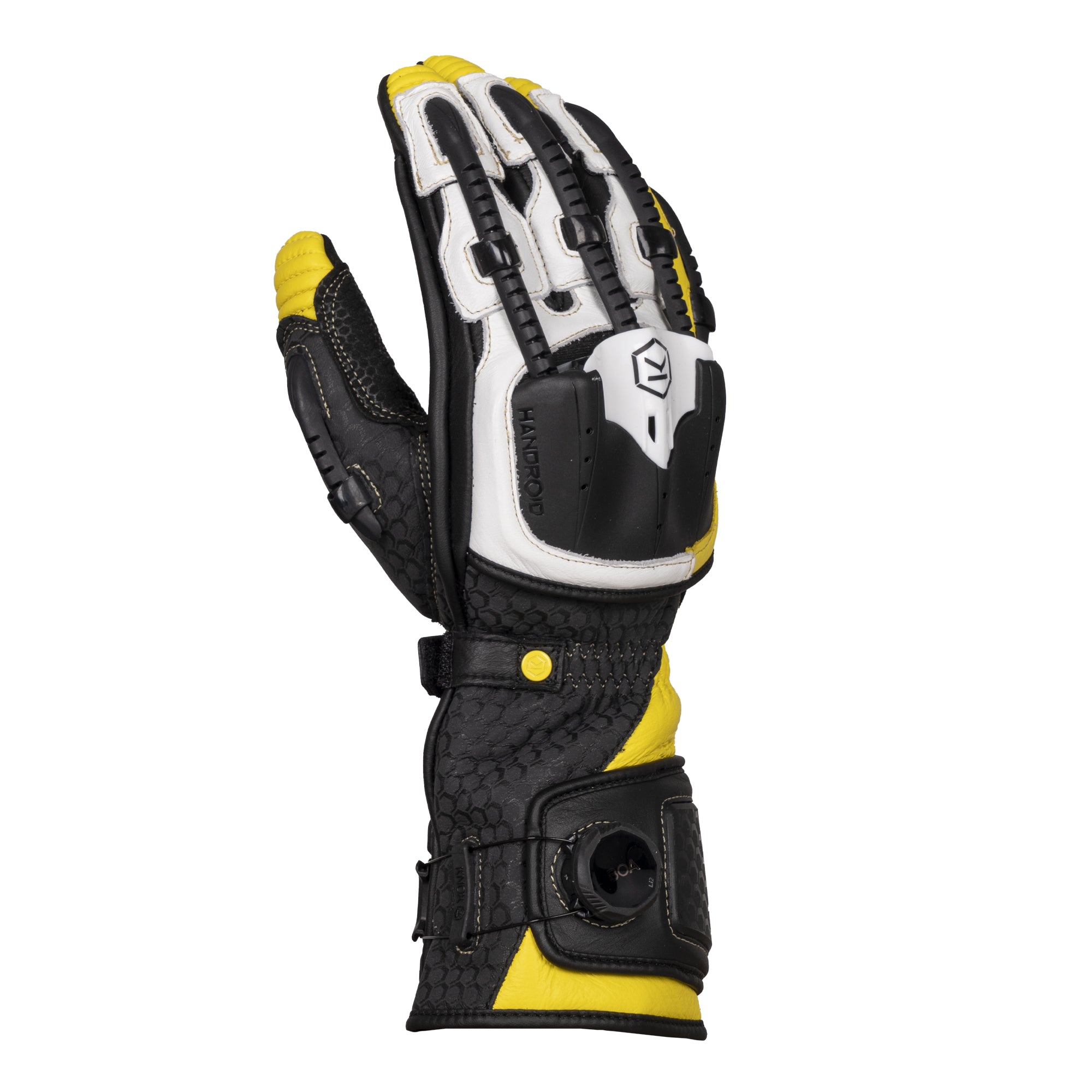 Knox Handroid Gloves MK5 – Black/Yellow