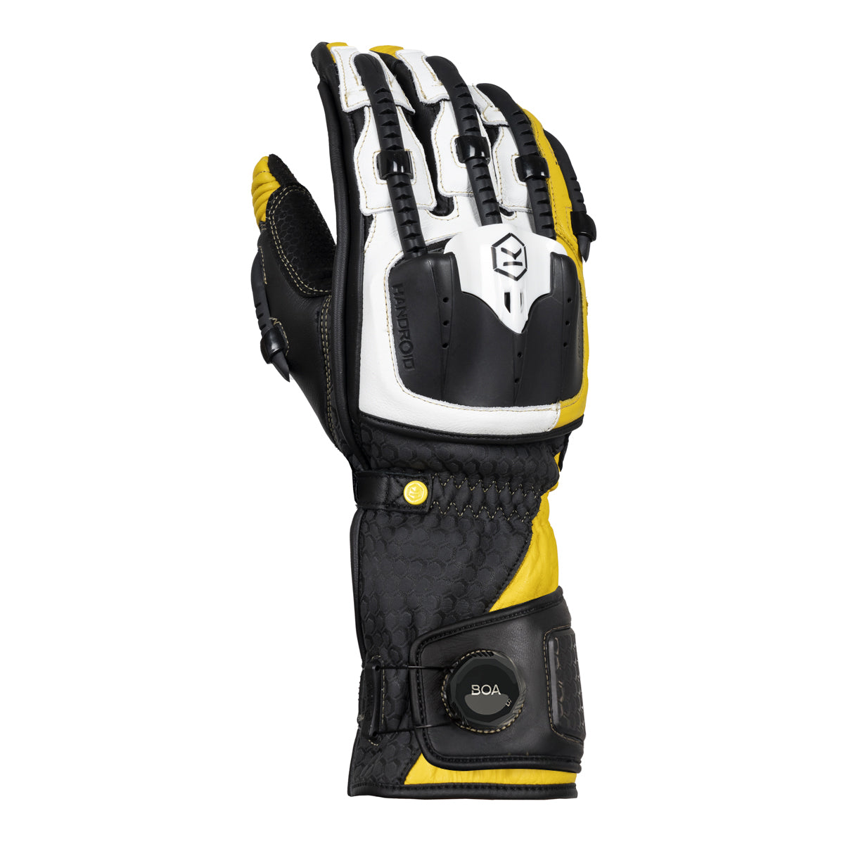 Knox Handroid Gloves MK5 – Black/Yellow