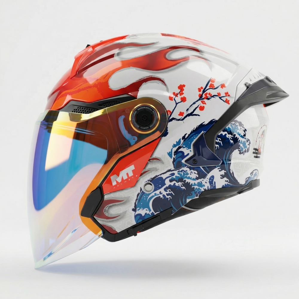 MT Helmets Cosmo SV Yamanaka 2025 A5 Gloss