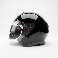 VLT HyperJet Gloss Black Helmet