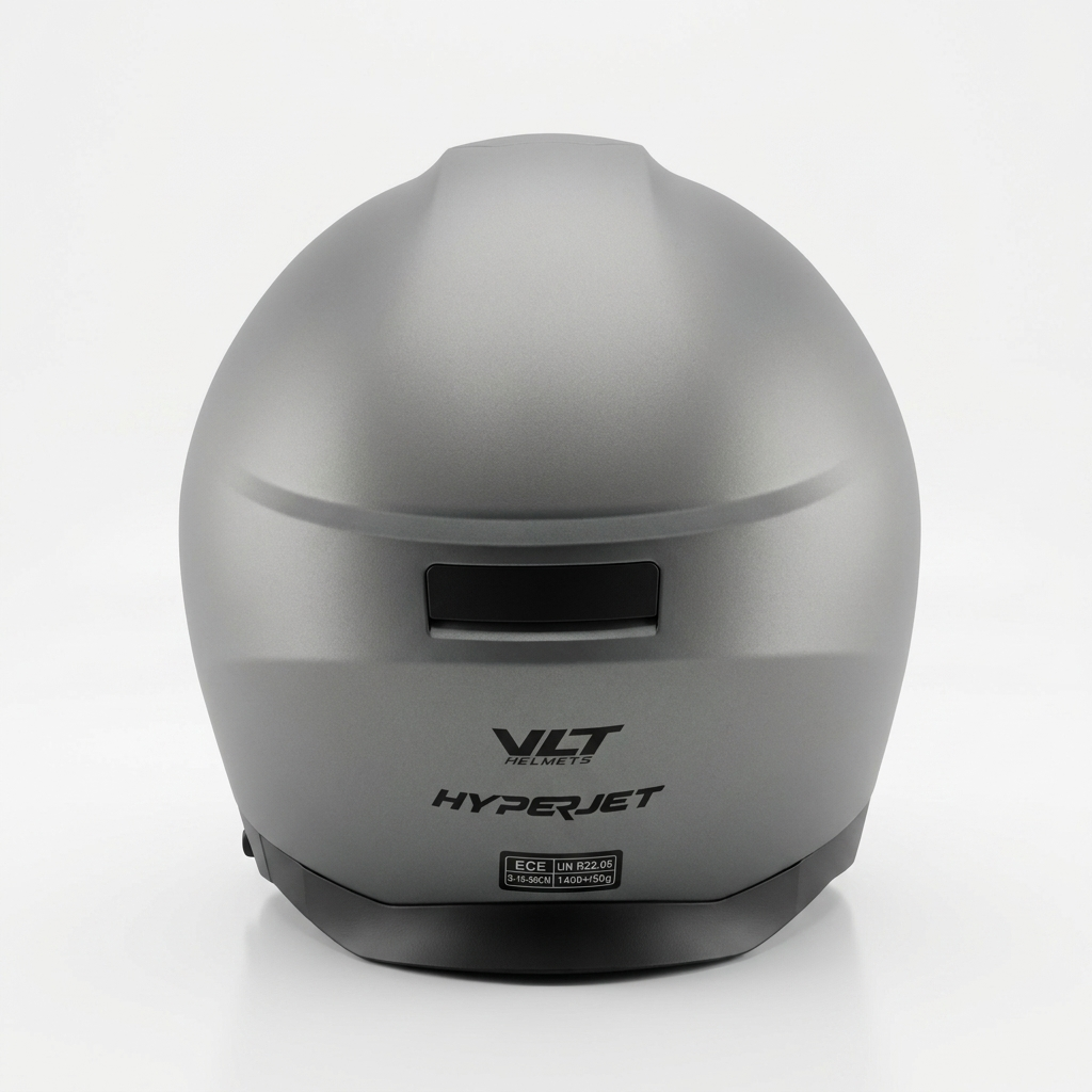 VLT HyperJet Matt Grey Helmet