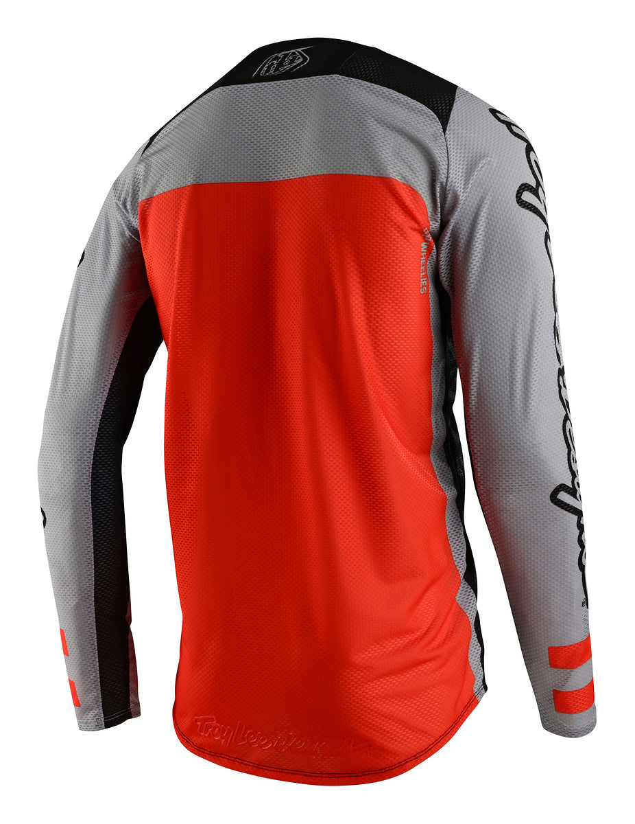 Troy Lee Design SE Pro Air Jersey Lanes Black/Orange