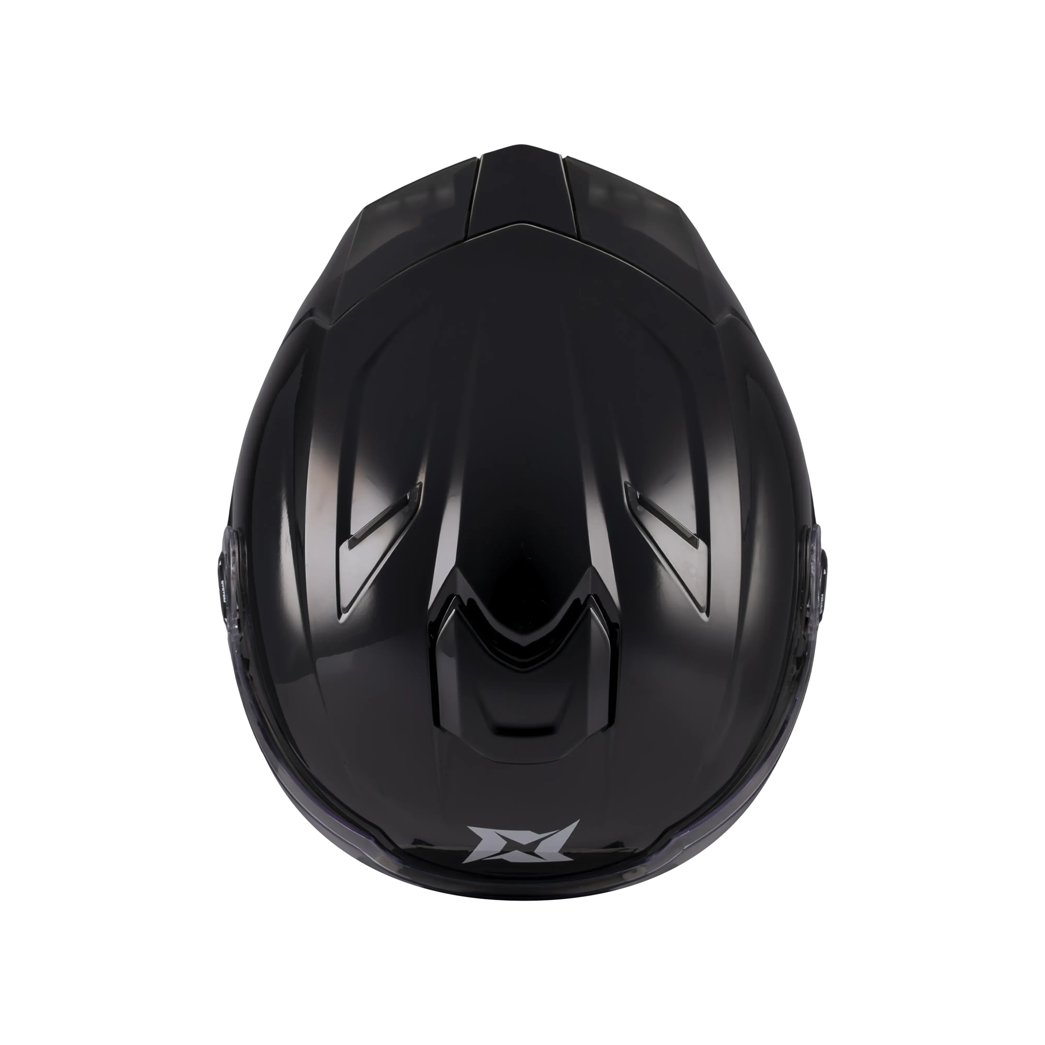 Axxis Helmets Bazer SV - Solid A1 Gloss Black Open Face Helmet