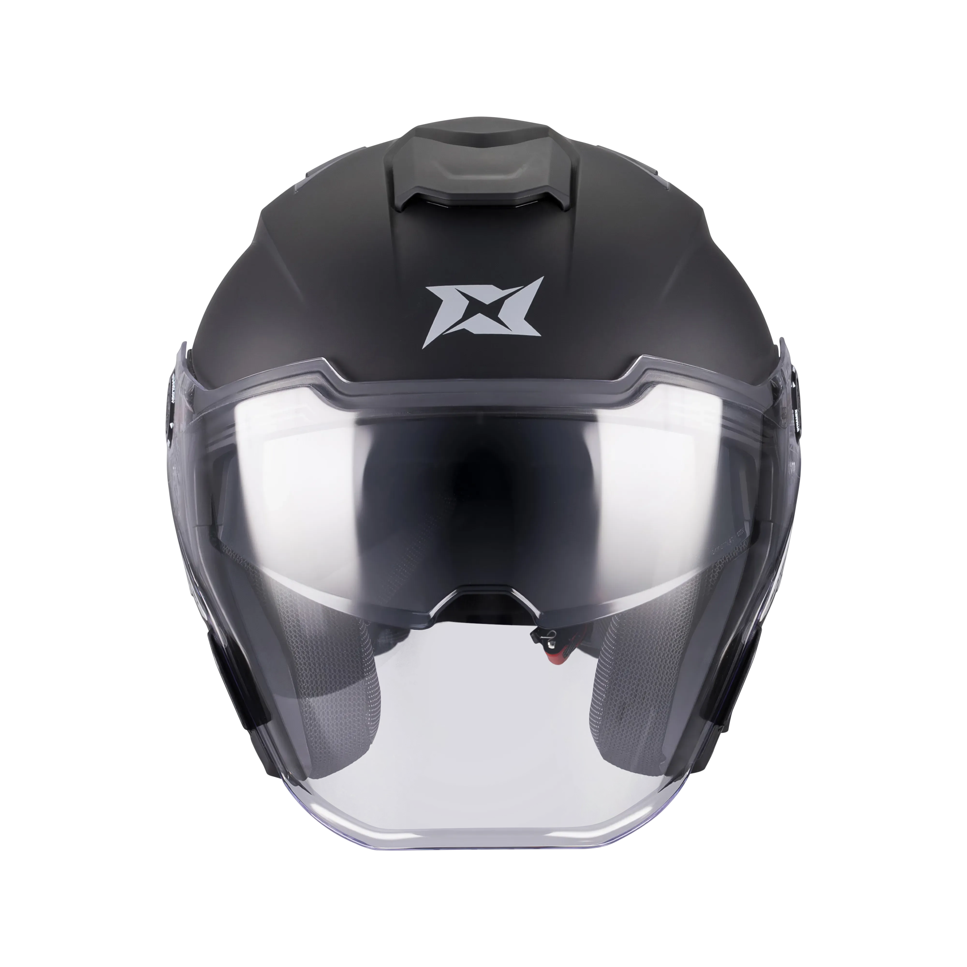 Axxis Helmets Bazer SV - Solid A1 Matt Black Open Face Helmet