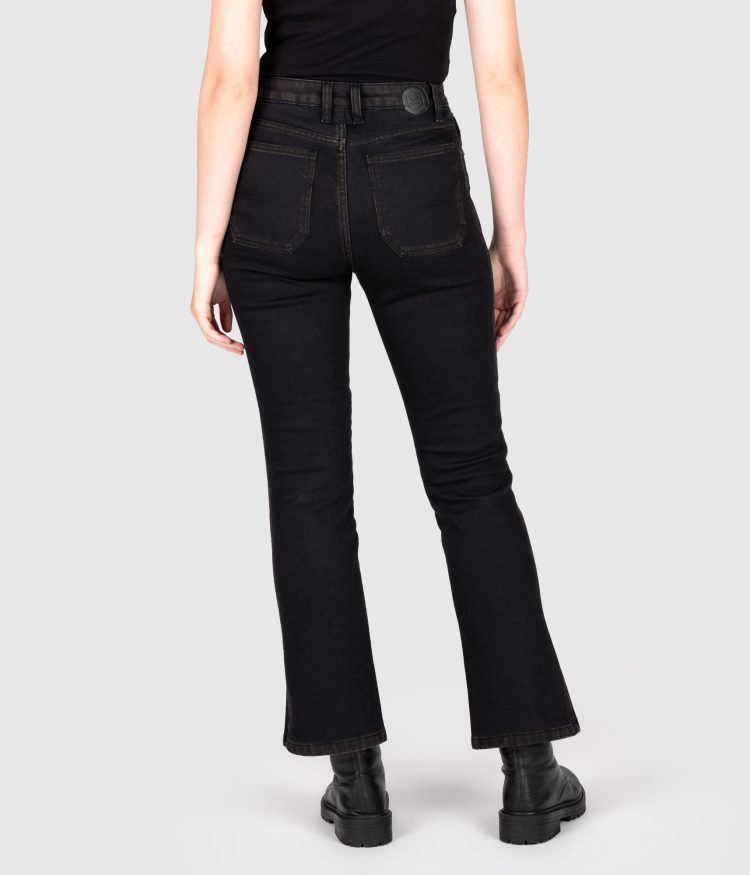 Knox Women’s Cartmel Kick-Flare Jeans Black