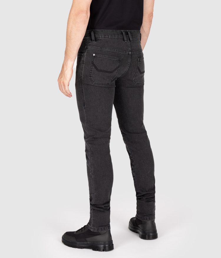 Knox Colton Slim-Tapered Jeans – Charcoal