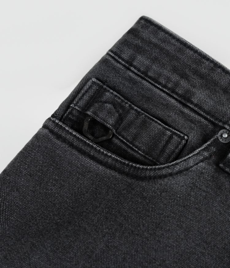 Knox Colton Slim-Tapered Jeans – Charcoal