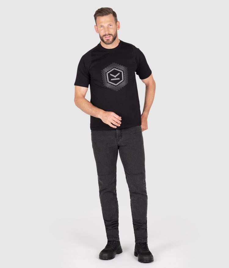 Knox Colton Slim-Tapered Jeans – Charcoal