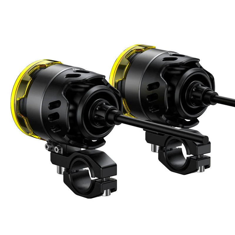 Loboo L7S Motorcycle High & Low Beam Auxiliary Lights