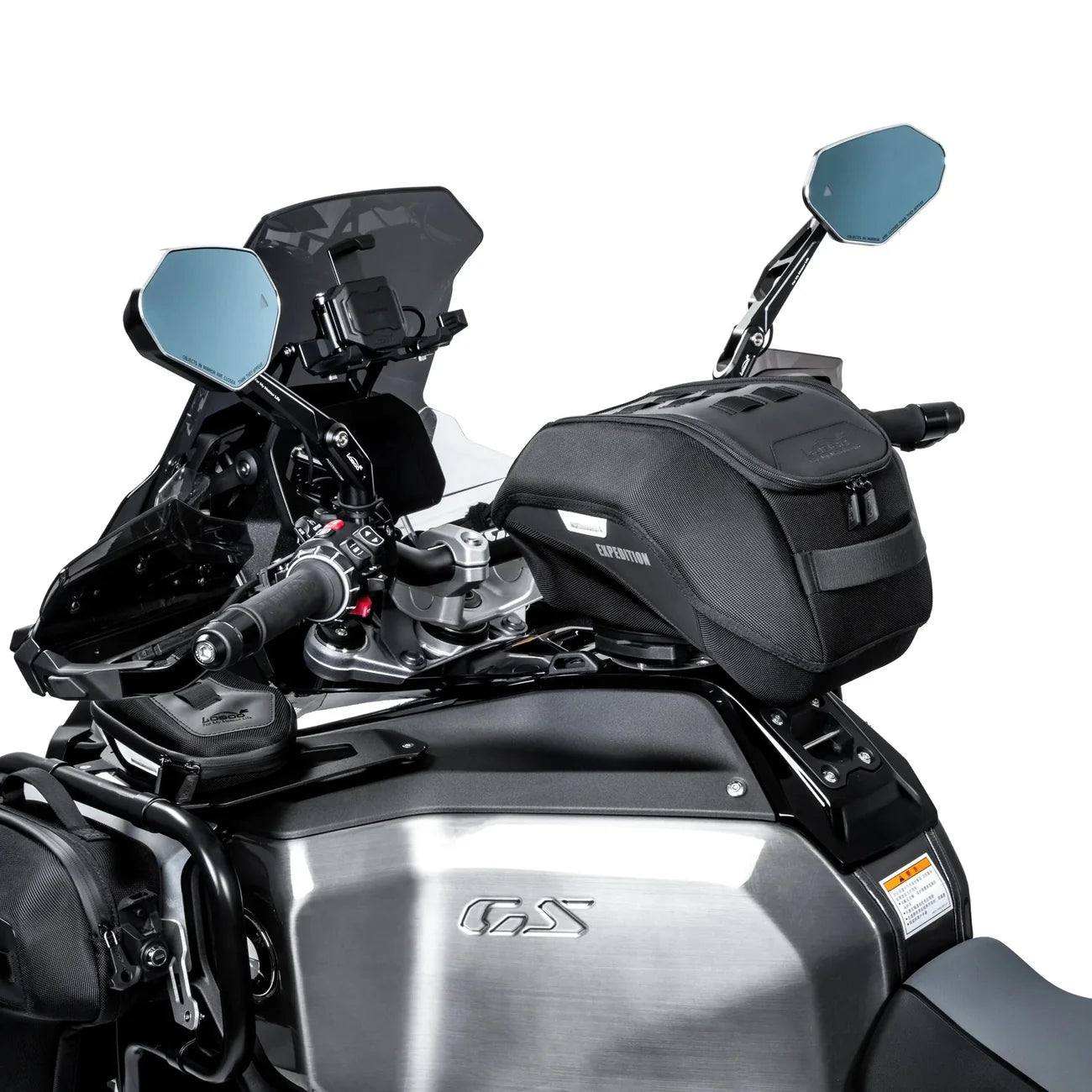 Loboo Adventure Motorcycle Tank Bag (BTB20BK)